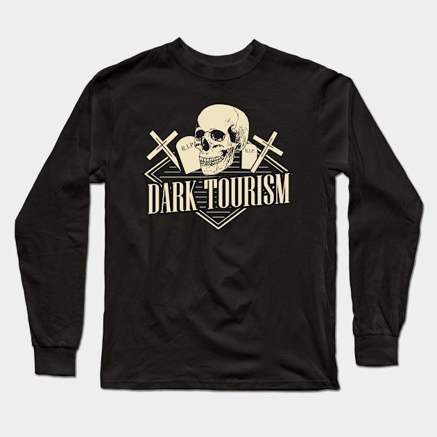 Dark Tourism Long Sleeve T-Shirt by PedroVale